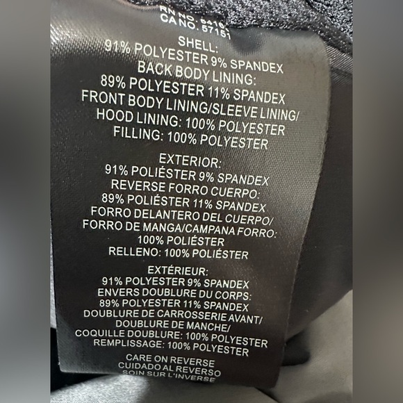 Bass Outdoor Men’s Quilted Puffer Vest XL Full Zip Sleeveless Jacket Gray - Picture 7 of 7